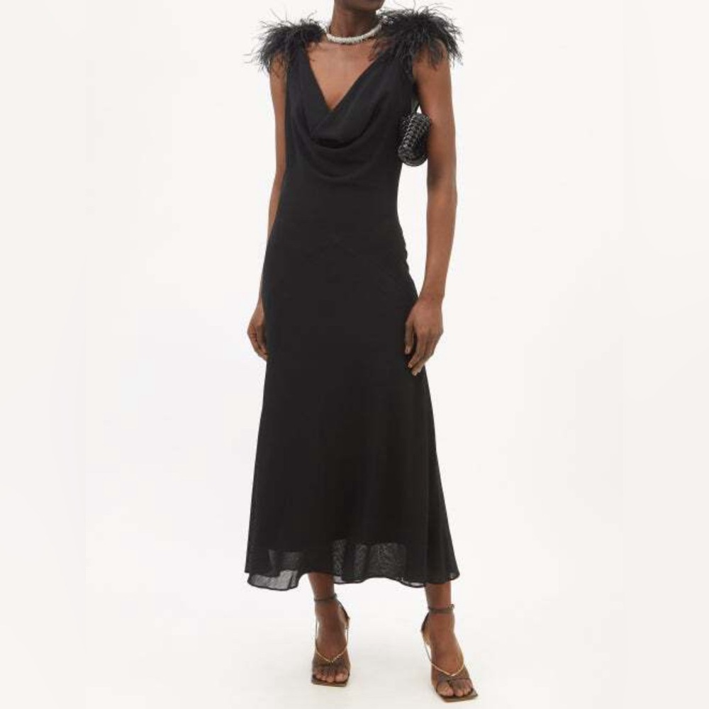 16arlington black Adwa dress - Sz UK4 / US0 - NWT